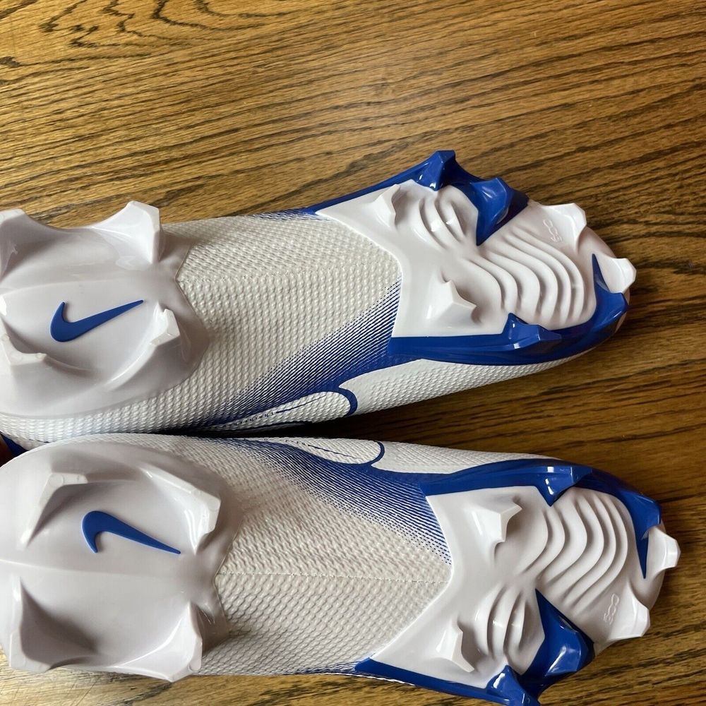 Nike Vapor Edge Pro 360 Football Cleats Men’s Size 11.5 13 White Blue NEW - Picture 5 of 5